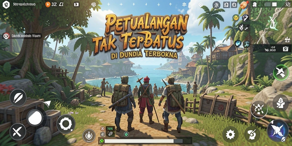 Tampilan gameplay 33ZK di dunia terbuka yang menakjubkan.
