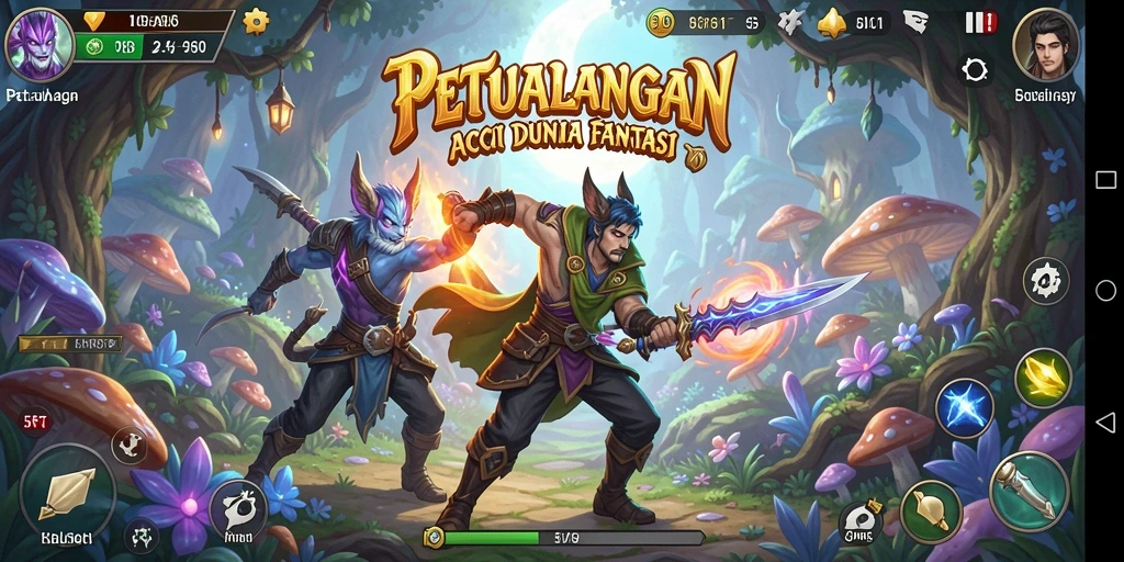 Tangkapan layar utama dari gameplay 5RT menampilkan aksi pertarungan yang intens.