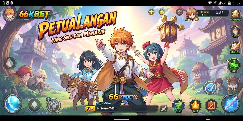 Tampilan gameplay dari 66KBET yang menakjubkan dan penuh aksi.