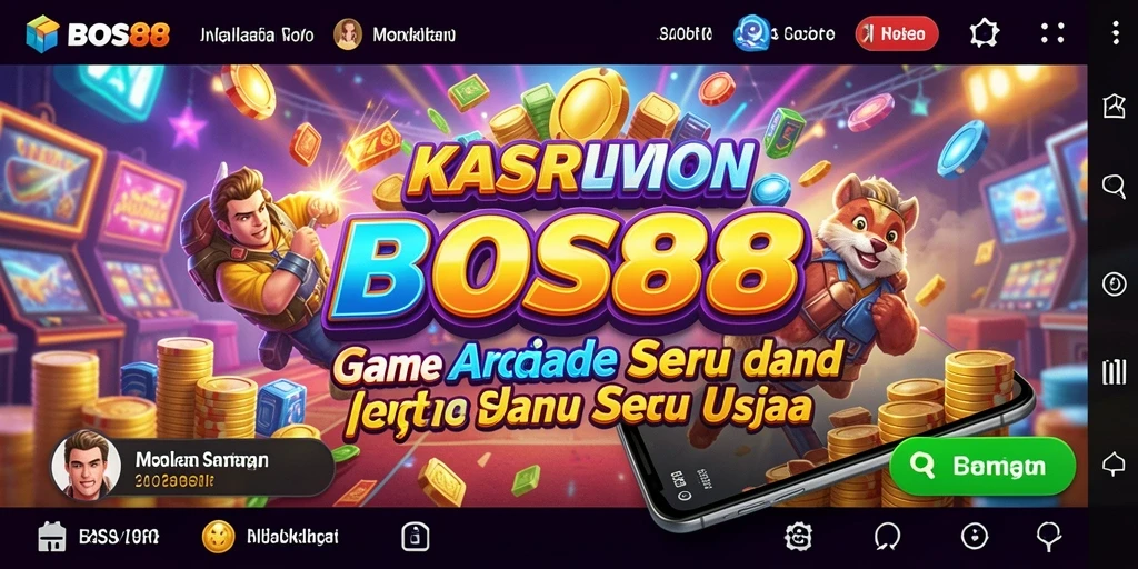 Screenshot menampilkan gameplay menantang dengan aksi seru di BOS88.