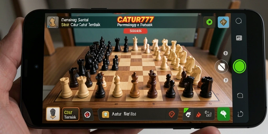 Gameplay seru dan menegangkan dalam CATUR777 dengan tampilan yang menarik.