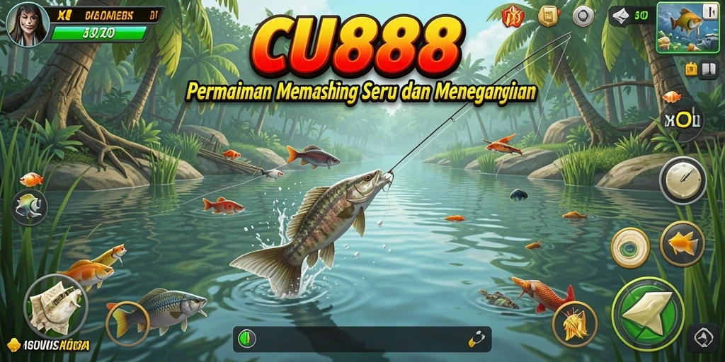 Tangkapan ikan besar dan pemandangan yang menakjubkan di CU888.