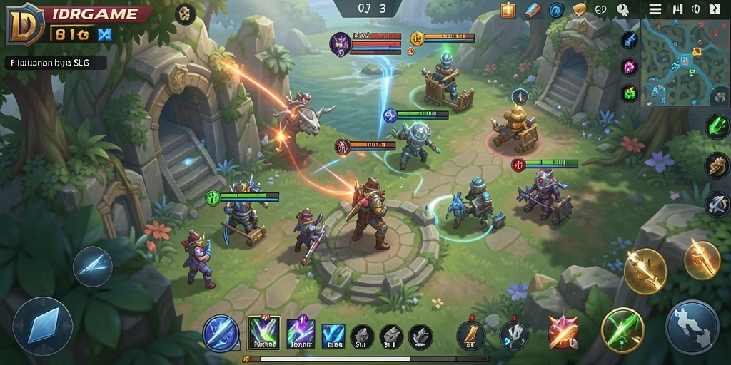 Tampilan gameplay menakjubkan di IDRGAME.