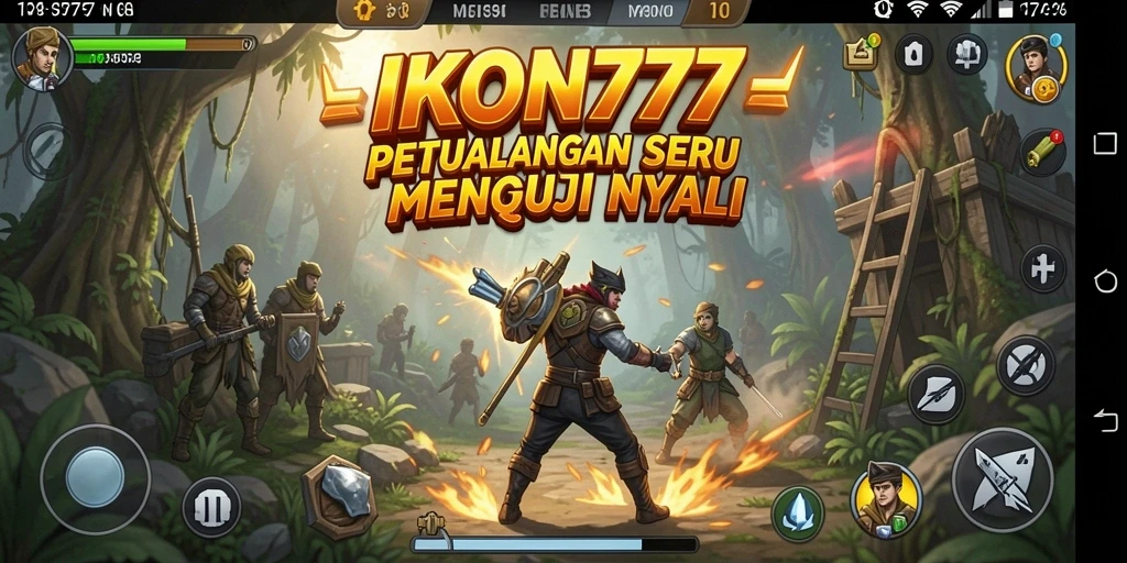 Tampilan gameplay seru dan penuh petualangan dari IKON777.