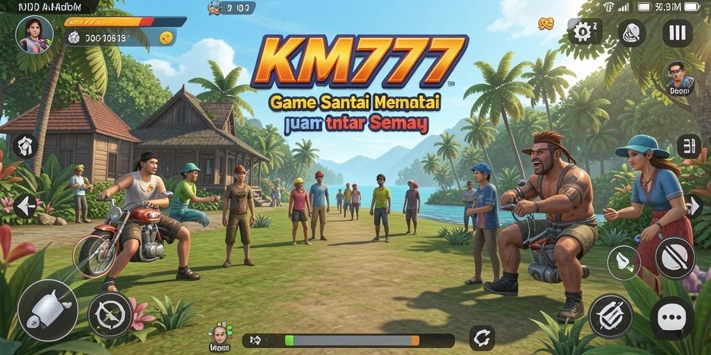 Tampilan gameplay menarik dari KM777 yang mengasyikkan.