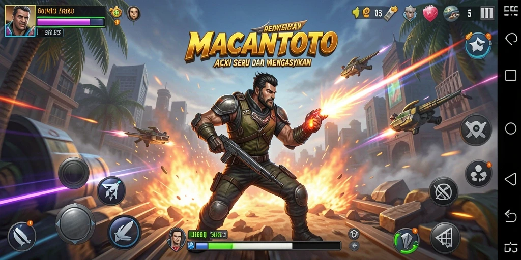Screenshot gameplay seru dari MACANTOTO yang menampilkan aksi mendebarkan.