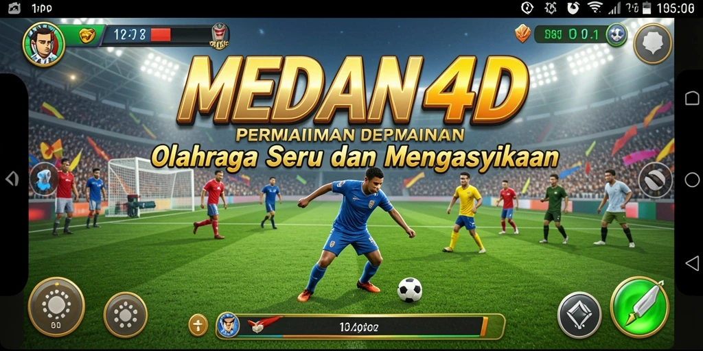 Tampilan gameplay <strong>MEDAN4D</strong> yang menampilkan aksi seru dan kompetitif.