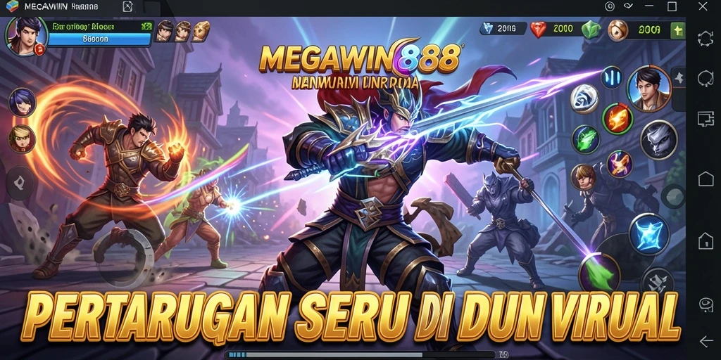 Gameplay mengesankan yang penuh aksi di MEGAWIN888.