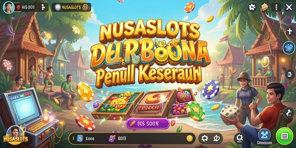 Tampilan gameplay NUSASLOTS menampilkan eksplorasi dunia yang luas.