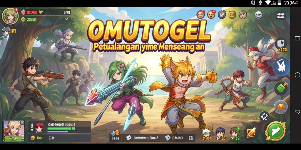 Gameplay menarik dengan karakter anime terkenal.