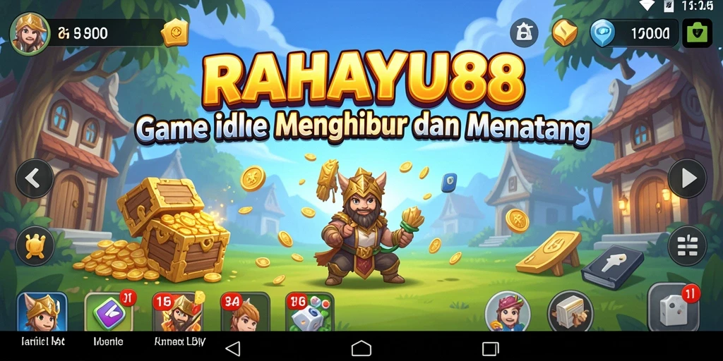 Screenshot gameplay RAHAYU88 menampilkan interaksi yang menarik dalam permainan Idle.
