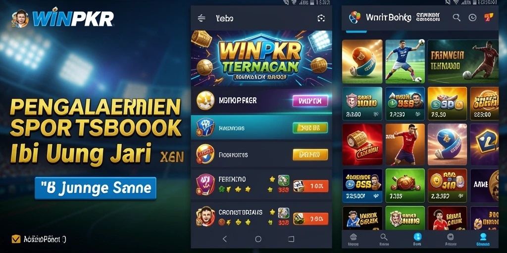 Tampilan gameplay menarik membantu pengguna memahami taruhan dengan mudah.