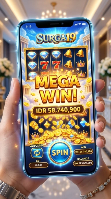 Tampilan beranda surga19 dengan berbagai aplikasi populer.