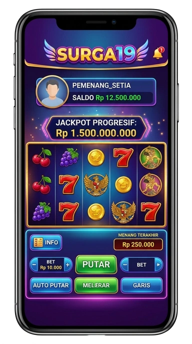 Proses unduh aplikasi di surga19 yang mudah dan cepat.